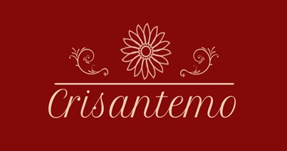 レストランロゴ「crisantemo」